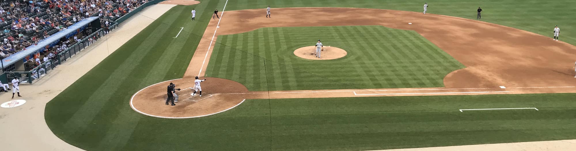 green baseball field Atlanta